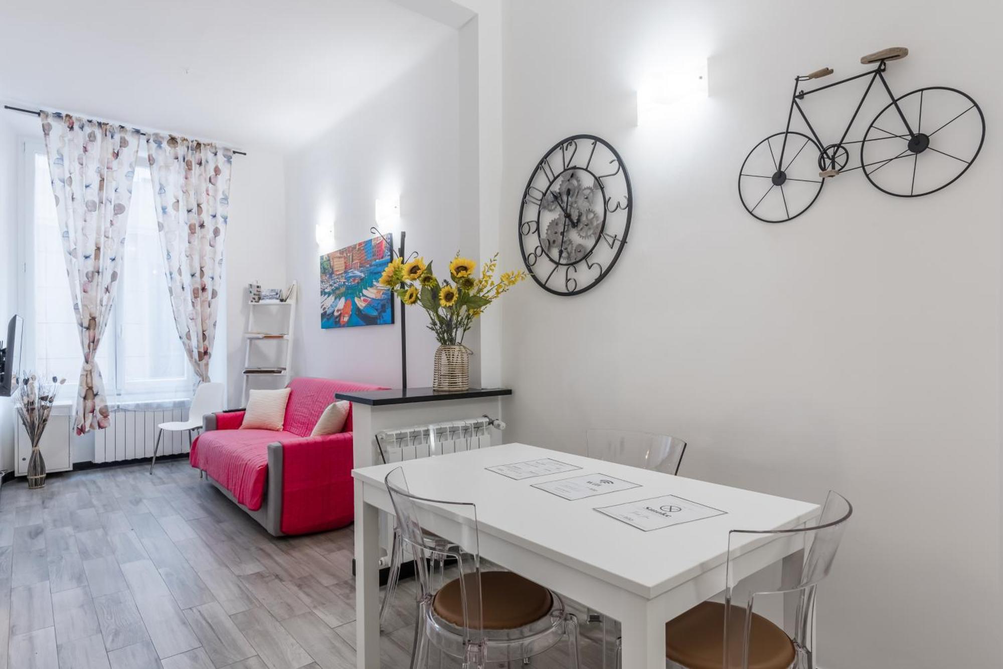 ג'נובה Acquario 5 Minuti, 1Br , Free A-C, Wifi & Netflix "City Center" By Tilo מראה חיצוני תמונה