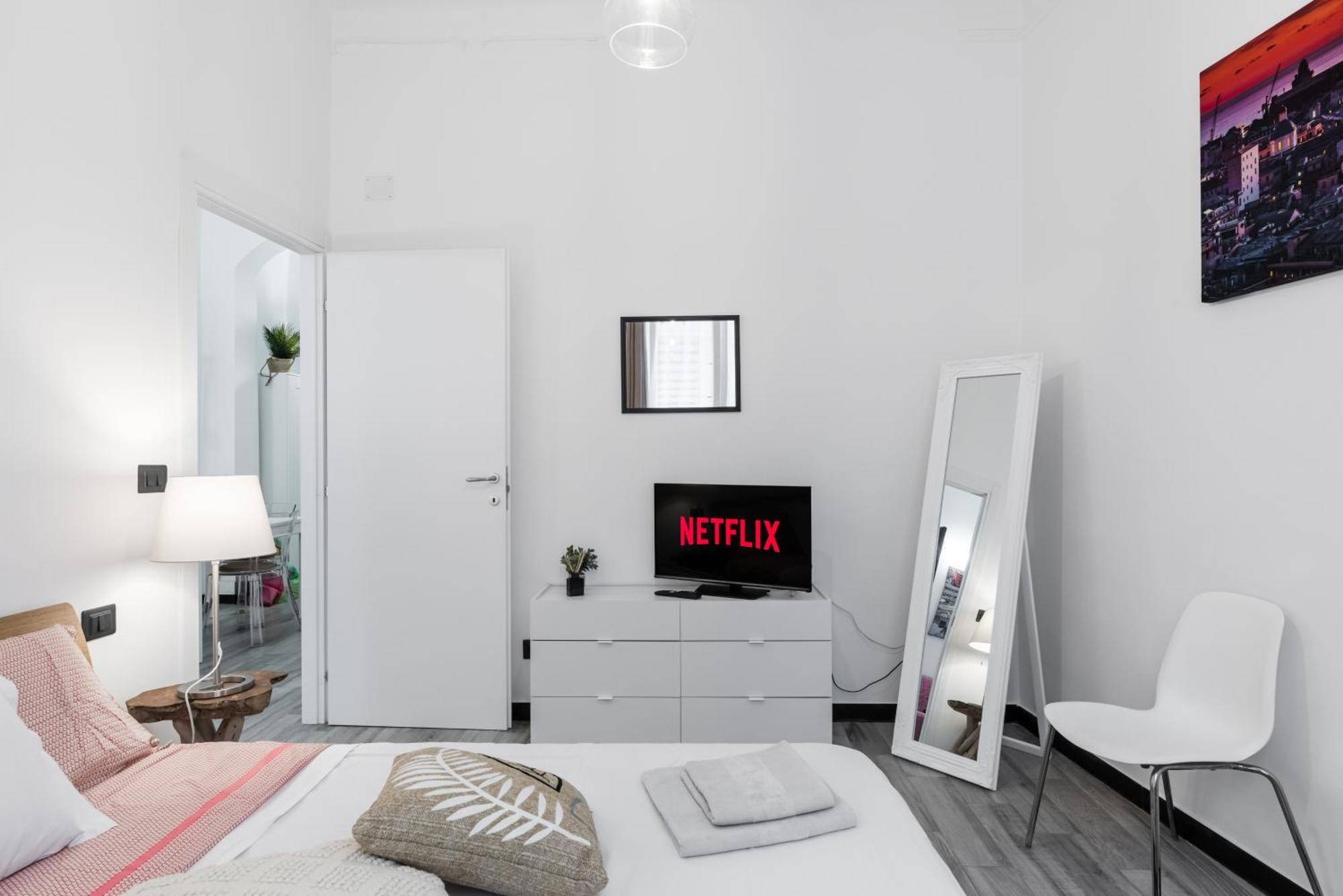 ג'נובה Acquario 5 Minuti, 1Br , Free A-C, Wifi & Netflix "City Center" By Tilo מראה חיצוני תמונה