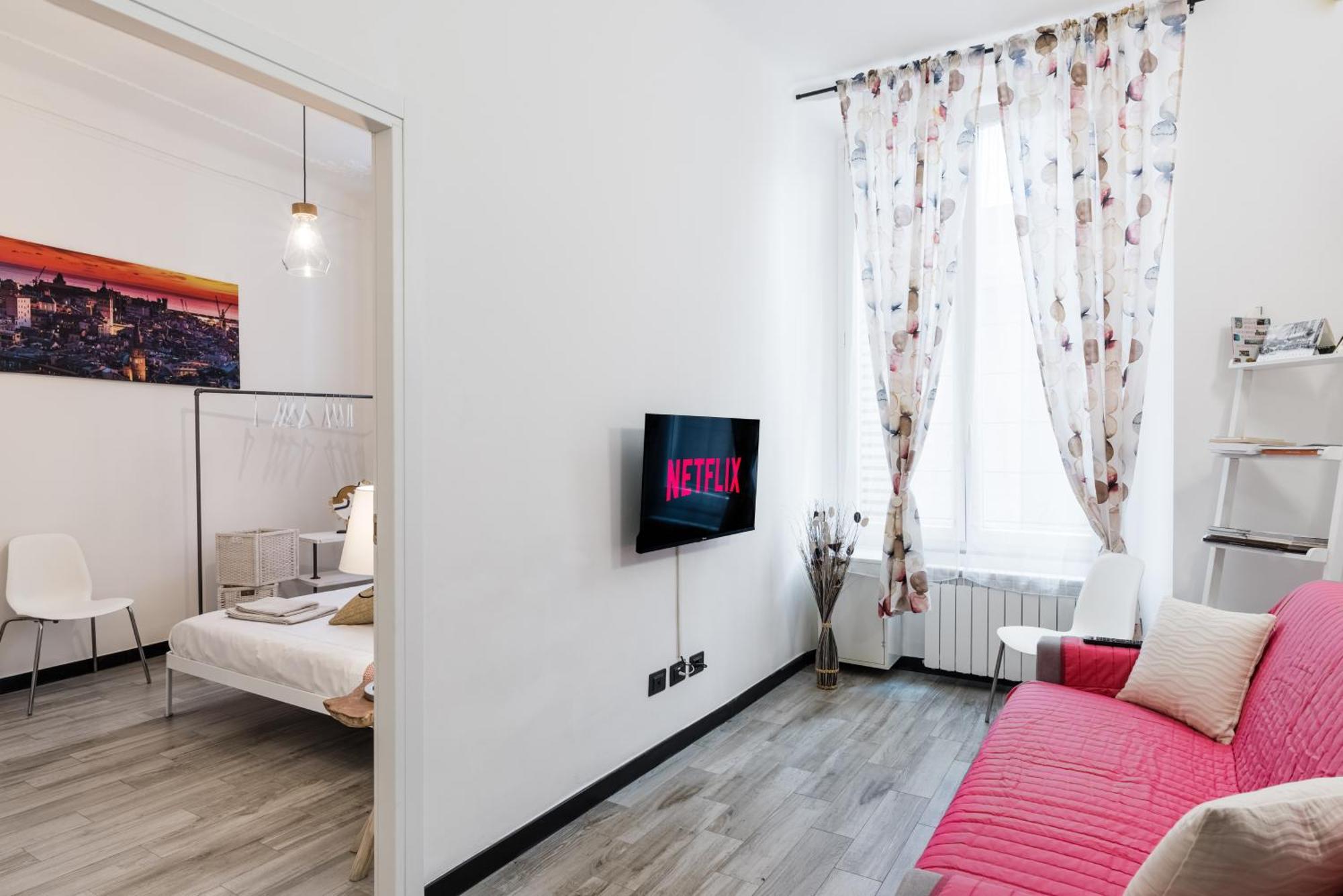ג'נובה Acquario 5 Minuti, 1Br , Free A-C, Wifi & Netflix "City Center" By Tilo מראה חיצוני תמונה